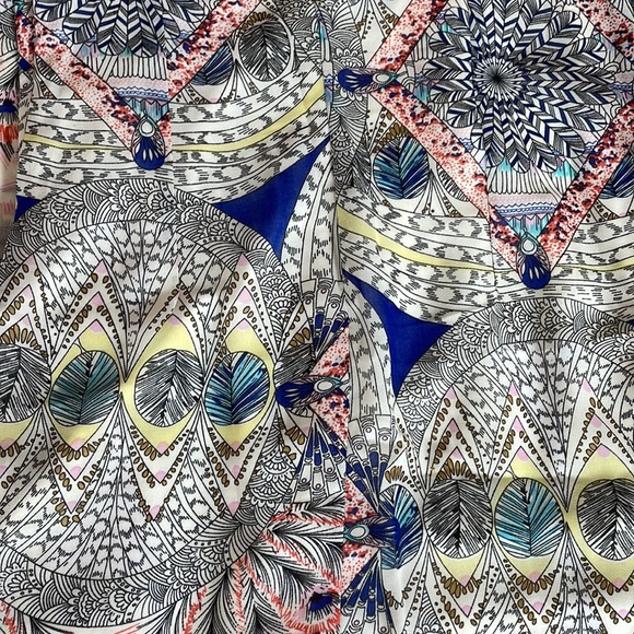 Umgee Patterned Maxi Dress - Picture 4 of 4